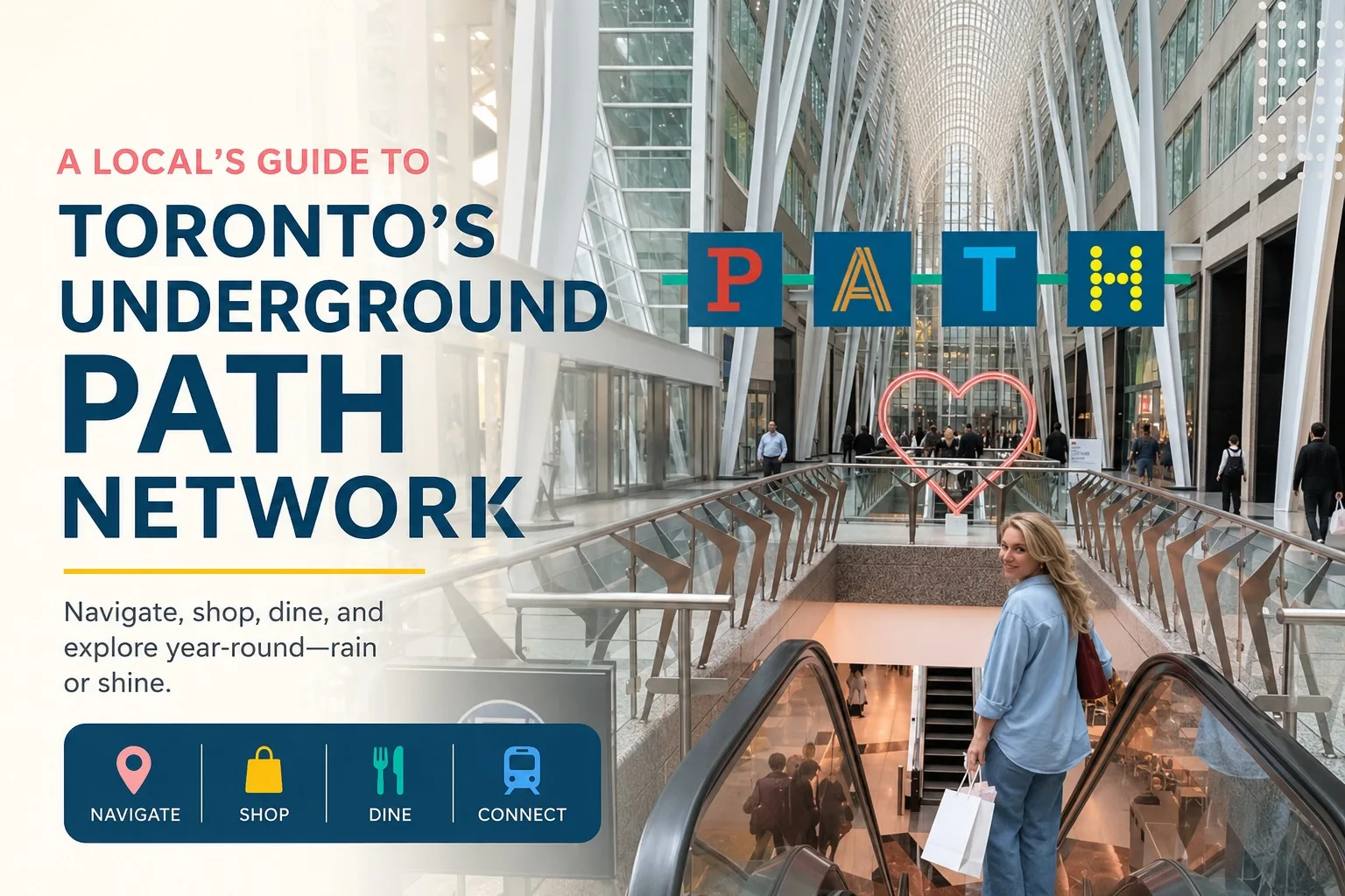 A Local's Guide to Toronto's Underground PATH Network 15 Toronto's Underground PATH